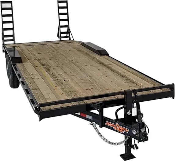Down 2 Earth 102” X 20′ Equipment Driveover 14k GVWR equipment trailers