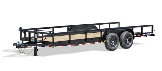 PJ 14K Angle Pipetop Trailer utility trailers