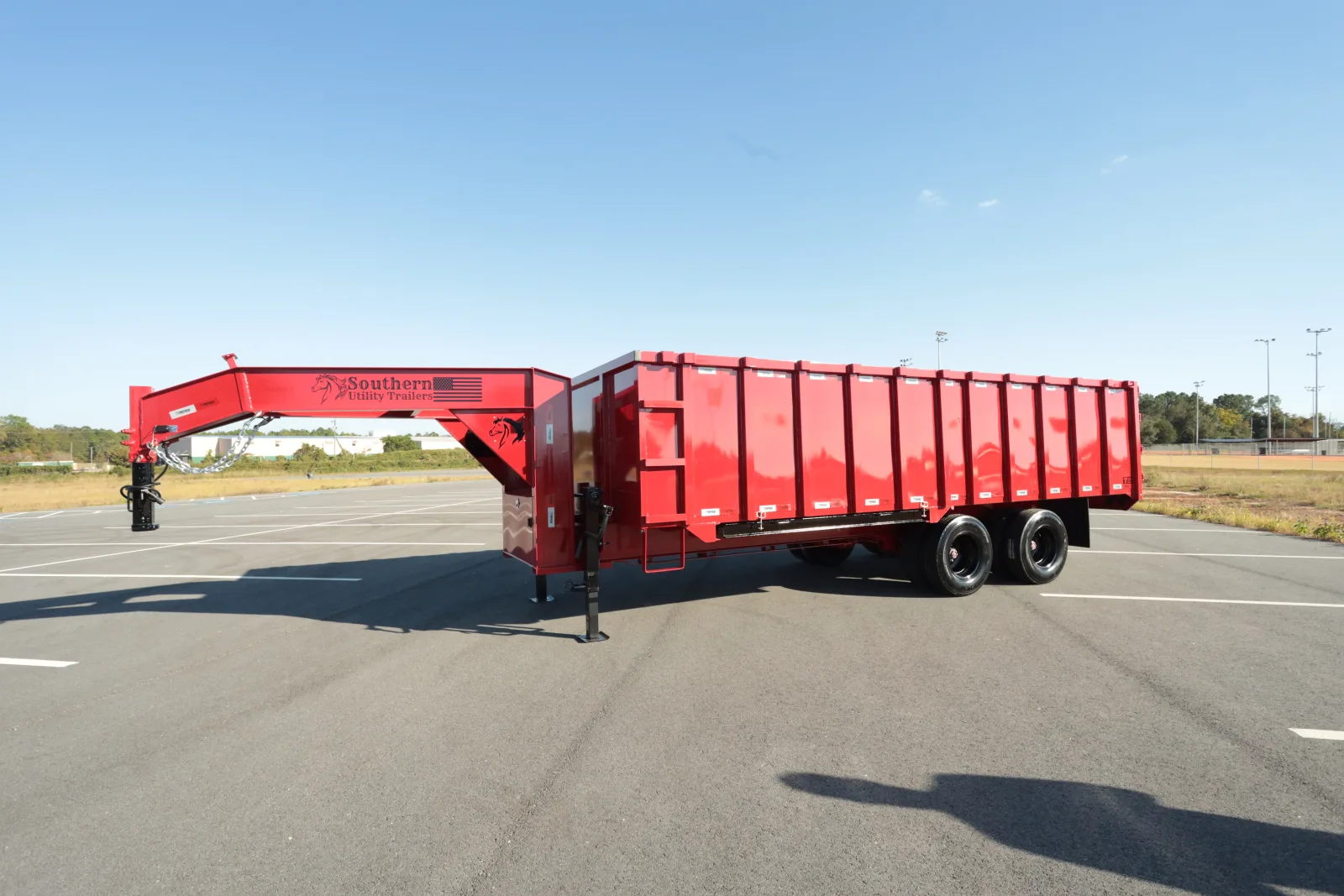 Southern Utility 20K Gooseneck Dump trailer