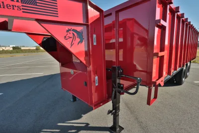 Southern Utility 20K Gooseneck Dump trailer, photo 4