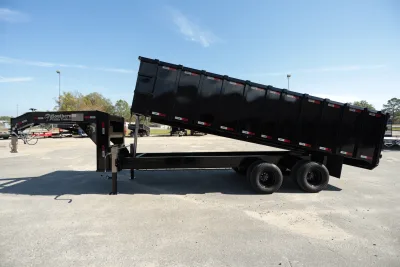 Southern Utility 20K Gooseneck Dump trailer, photo 6