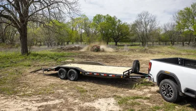 PJ 5" CHANNEL BUGGY HAULER (B5) car haulers trailer, photo 2