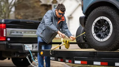 PJ 5" Channel Carhauler car haulers trailer, photo 5