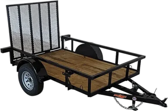 Down 2 Earth 5′ X 14’ Single Axle Utility landscape/utility tandem axle trailers