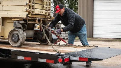 PJ 6" Channel Equipment Tilt tilt trailers, photo 3