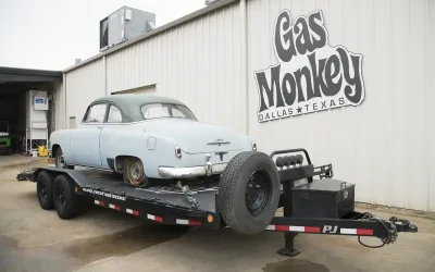 PJ 6" Channel Super-Wide car haulers trailer, photo 2