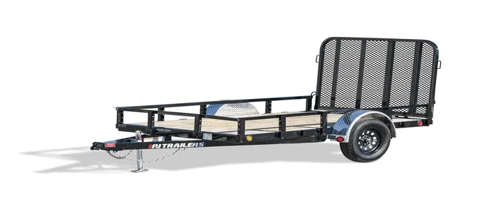 PJ 72" Single Axle Channel Utility utility trailers
