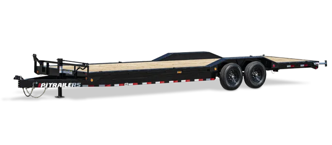 PJ 8" Channel Super-Wide car haulers trailer