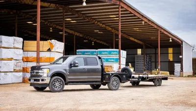 PJ 8" I-Beam Deckover deckovers trailer, photo 2