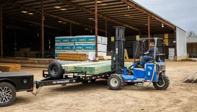 PJ 8" I-Beam Deckover deckovers trailer, photo 3
