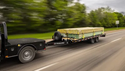 PJ 8" I-Beam Deckover deckovers trailer, photo 4