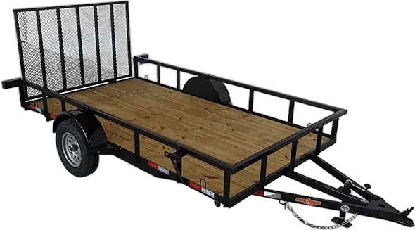 Down 2 Earth 82″ X 14’ Single Axle Utility landscape/utility tandem axle trailers