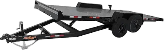 Down 2 Earth 82” X 22 Steel Deck Power Tilt Carhauler 14k GVWR carhauler trailer