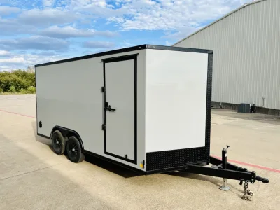 CellTech 8 ½x16x7 Enclosed Cargo Trailer