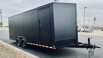 CellTech 8 ½x20x7 Enclosed Cargo Trailer, photo 3