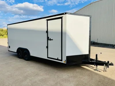 CellTech 8 ½x24x7 Enclosed Cargo Trailer, photo 2