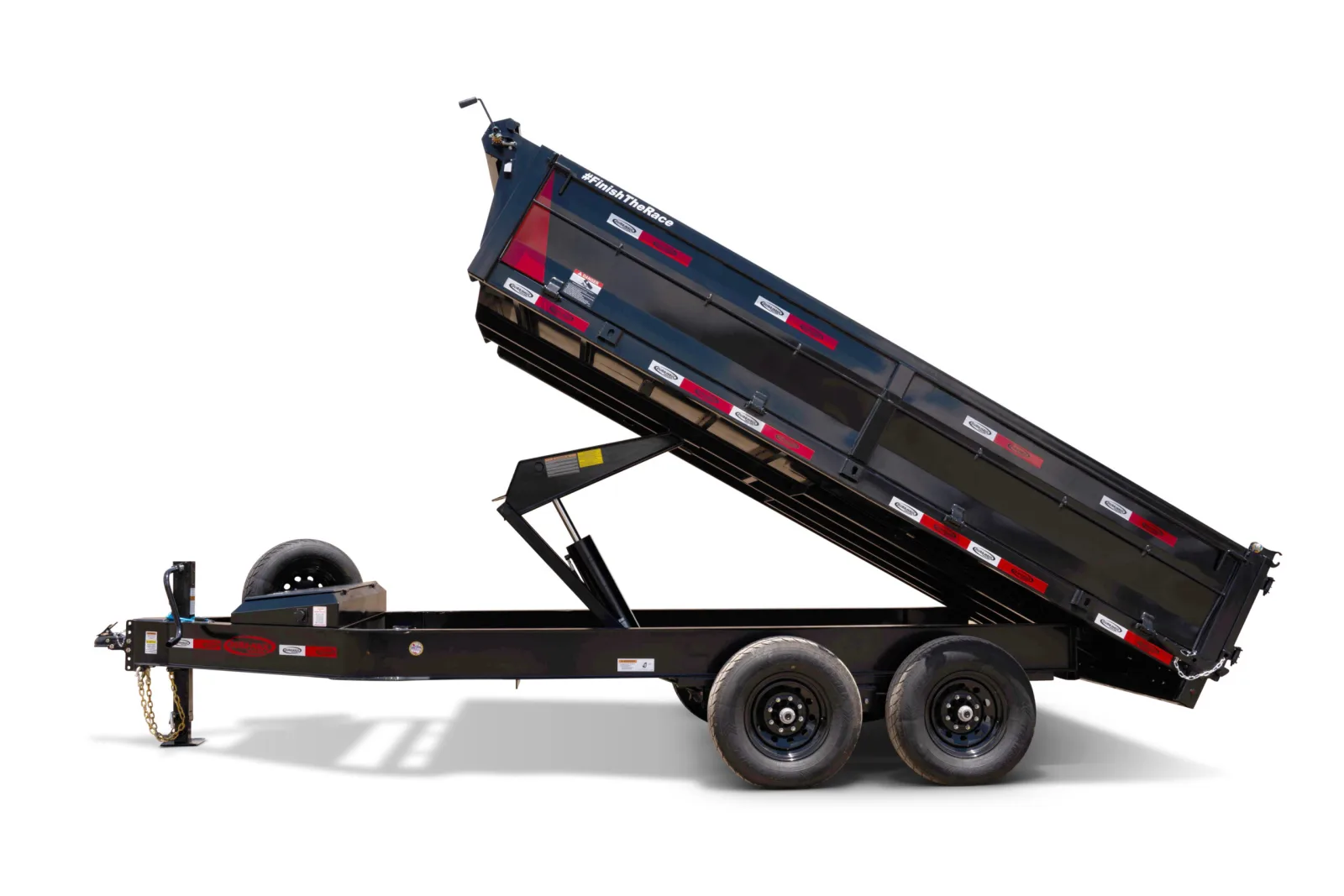 Dura-Haul DRF-2S, DRF-2S Dump Trailer - Black