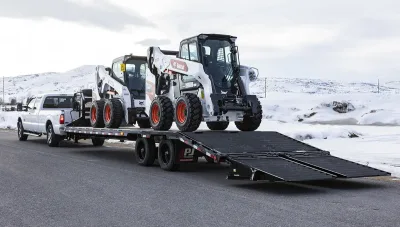 PJ Low-Pro Flatdeck With Duals gooseneck deckovers trailer, photo 5