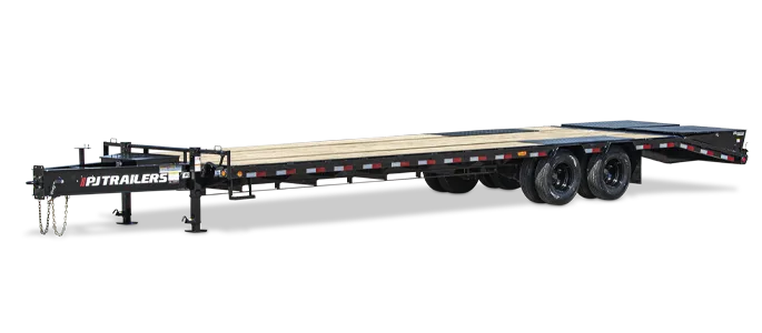 PJ Low-Pro Pintle With Duals deckovers trailer