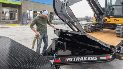 PJ Seamless I-Beam Equipment Trailer equipment trailers, photo 6