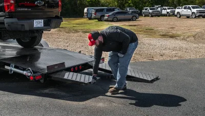 PJ Steel Deck Car Hauler car haulers trailer, photo 5