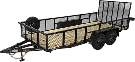Down 2 Earth 82″ X 20’ Landscape/Utility Tandem landscape/utility tandem axle trailers