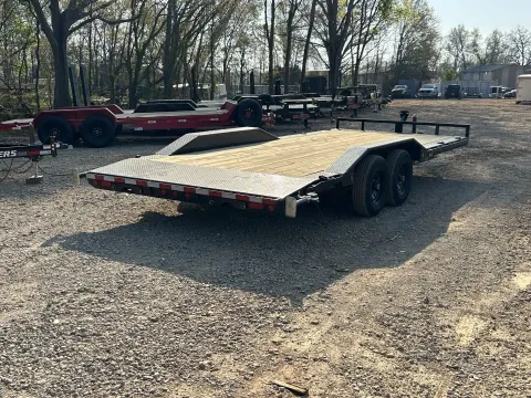 2026 PJ Trailers Equipment Trailer 8.5x20 5" Channel Buggy Hauler photo 4