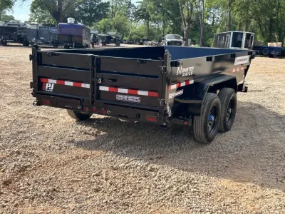 2026 PJ Trailers Dump Trailer 7x14, 15,400 lb GVWR, view 6 of 7
