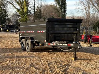 2026 PJ Trailers Dump Trailer 7x14 photo 1