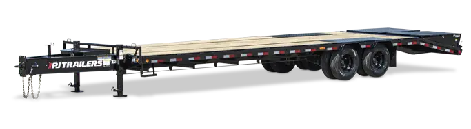 2026 PJ Trailers Deckover Trailer 8.5x25 Low-Pro Pintle w/ Duals