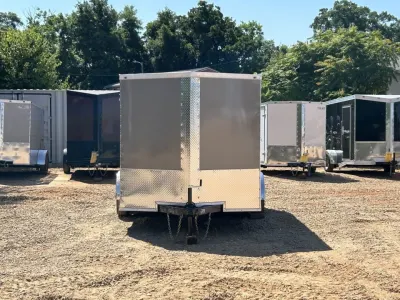 2026 Quality Cargo Enclosed Trailer 7x14, 7,000 lb GVWR, view 2 of 8
