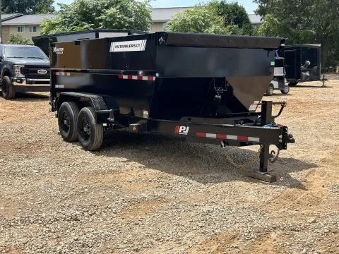 2026 PJ Trailers Dump Trailer 7x14 photo 1