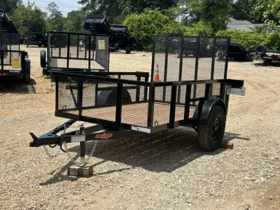 2026 Down 2 Earth Utility Trailer 5x8 photo 3