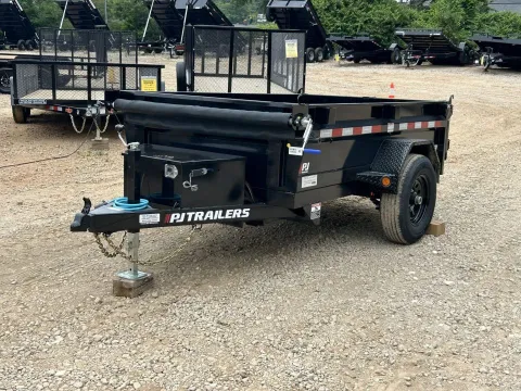 2027 PJ Trailers Dump Trailer 5x8 60" Utility Dump photo 3