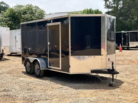 2026 Rock Solid Cargo Enclosed Trailer 7x14 photo 2