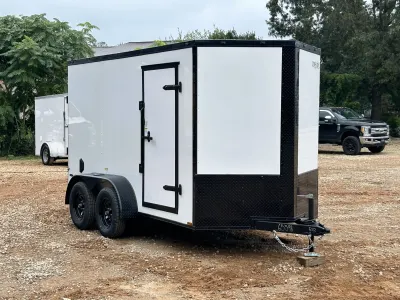 2026 Cynergy Cargo Enclosed Trailer 6x12 Basic, 7,000 lb GVWR, view 2 of 8