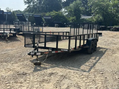 2026 Down 2 Earth Utility Trailer 7x18 photo 3