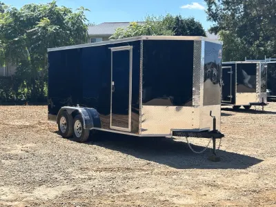 2027 Quality Cargo Enclosed Trailer 7x16, 7,000 lb GVWR, view 2 of 8