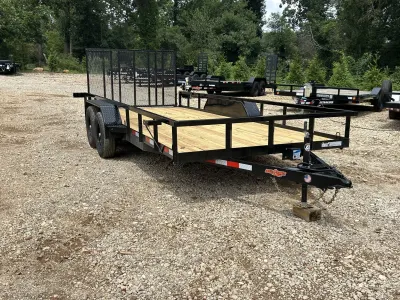 2027 Down 2 Earth Utility Trailer 7x18, 9,990 lb GVWR, view 2 of 8