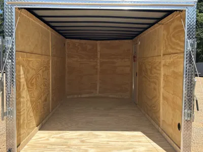 2027 Quality Cargo Enclosed Trailer 7x16, 7,000 lb GVWR, view 8 of 9