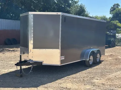 2027 Quality Cargo Enclosed Trailer 7x16, 7,000 lb GVWR, view 3 of 9