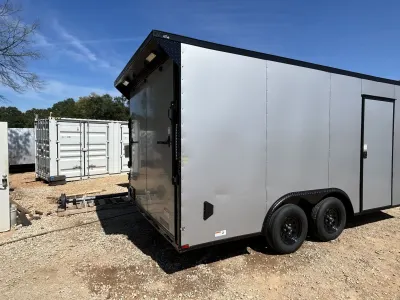 2027 Quality Cargo Enclosed Trailer 8.5x16, 7,000 lb GVWR, view 4 of 9