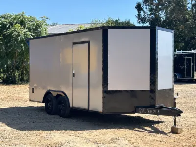 2027 Quality Cargo Enclosed Trailer 8.5x16, 7,000 lb GVWR, view 3 of 9