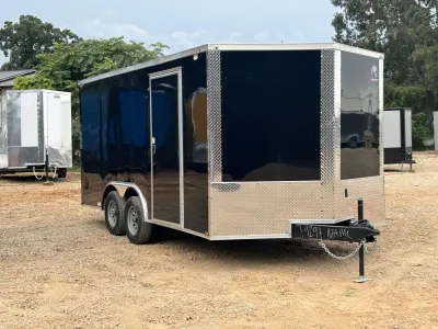 2027 Quality Cargo Enclosed Trailer 8.5x16, 7,000 lb GVWR, view 2 of 8