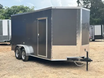 2027 Quality Cargo Enclosed Trailer 7x16, 7,000 lb GVWR, view 2 of 8