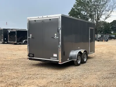 2027 Quality Cargo Enclosed Trailer 7x16, 7,000 lb GVWR, view 4 of 8