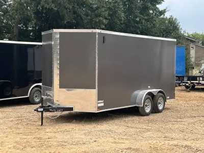2027 Quality Cargo Enclosed Trailer 7x16, 7,000 lb GVWR, view 3 of 8