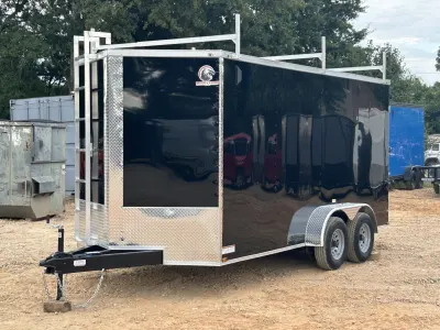 2026 Quality Cargo Enclosed Trailer 7x16, 9,990 lb GVWR, view 3 of 10