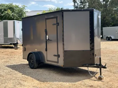 2027 Cynergy Cargo Enclosed Trailer 6x12 Basic, 2,990 lb GVWR, view 2 of 8