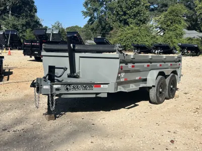 2026 Southern Utility Dump Trailer 7x14, 14,000 lb GVWR, view 3 of 8
